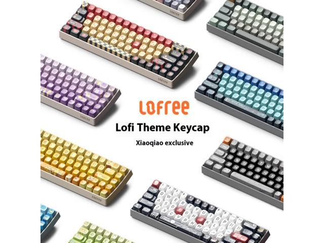 LOFREE Customized Ciao Dock 3 Mode Wireless Mechanical Keyboard - Hot Swappable Switches, 2.4G/Bluetooth 5.0/Wired Connectivity, PBT...