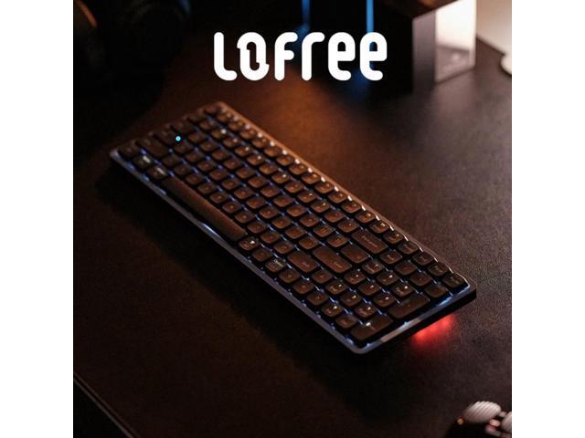 LOFREE Shun 100 OE919 - Wired/Bluetooth 5.0 Mechanical Keyboard with GASKET Structure, Full POM Low - Profile Switches, RGB Backlight, Compact 65%...