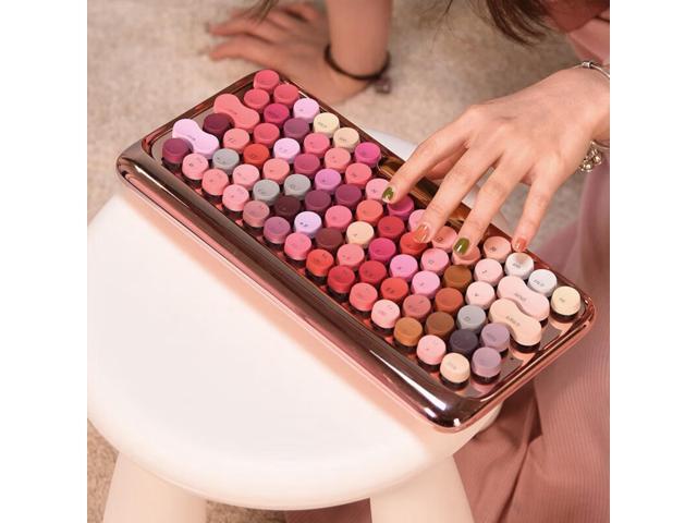 LOFREE Dot Round Bluetooth Mechanical Keyboard Retro Stylish Wireless Keyboard for Laptop/iPad/PC/Phone (Rose Gold + Travel Pouch) Multi-System...