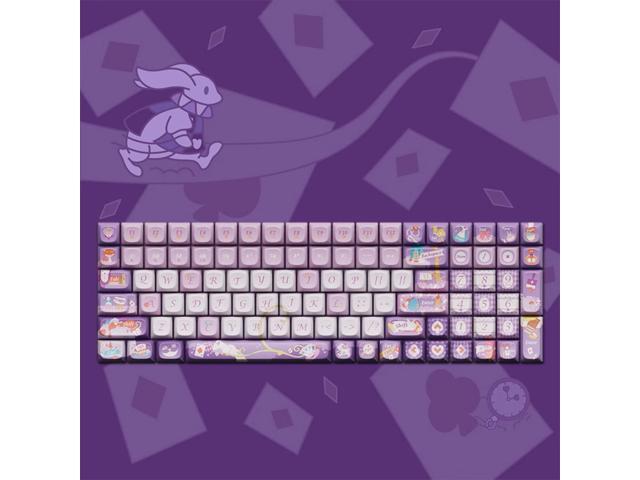 LOFREE Keycap Adaptor Small Warp 100 Key Wireless Mechanical Keyboard - Multi-themed design, oil-resistant PBT material, retro/vintage/modern...