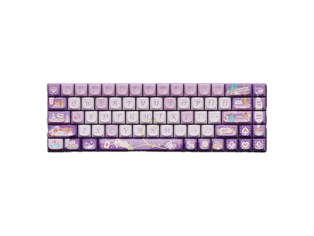 LOFREE Keycap Adaptor for Small Warp 68-Key Wireless Mechanical Keyboard - Multi-themed design, oil-resistant PBT material, retro/vintage/modern...