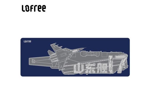 LOFREE AH105 Double Sided Shantung Keyboard Desk Mat - Extra Large, Waterproof, Durable, Non-Slip, 3 Color Options for Gaming and Office Desk Mats