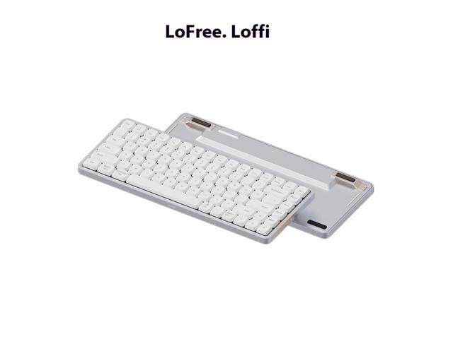 LOFREE OE915 XiaoShun 84-Key Minimalist Compact Mechanical Keyboard - Gasket Mount POM Flat Switches for Windows/Mac, All Aluminum Frame, PBT...