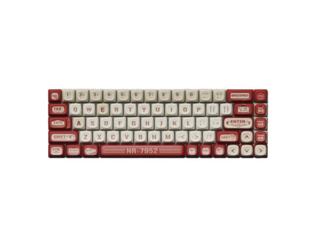 LOFREE Keycap Adaptor for Small Warp 68-Key Wireless Mechanical Keyboard - Multi-themed design, oil-resistant PBT material, retro/vintage/modern...