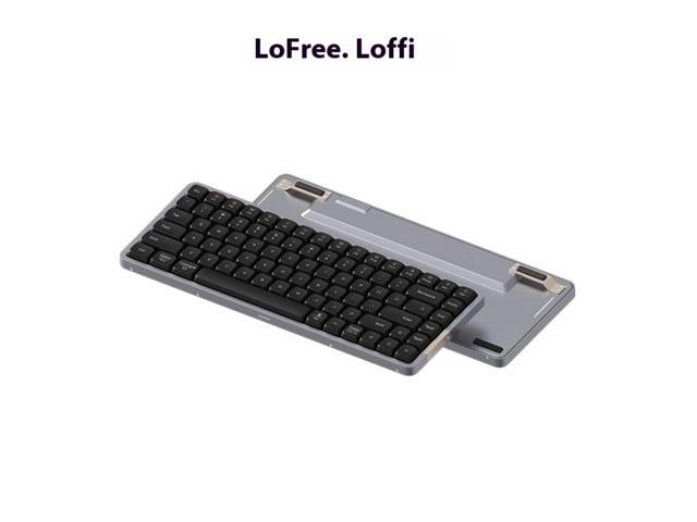 LOFREE OE915 XiaoShun 84-Key Minimalist Compact Mechanical Keyboard - Gasket Mount POM Flat Switches for Windows/Mac, All Aluminum Frame, PBT...