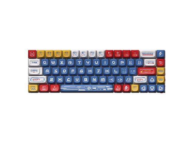 LOFREE Keycap Adaptor for Small Warp 68-Key Wireless Mechanical Keyboard - Multi-themed design, oil-resistant PBT material, retro/vintage/modern.