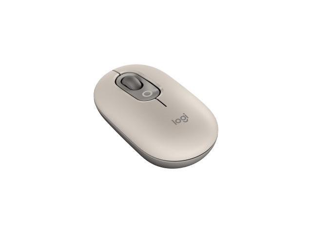 Logitech POP Keys & Mouse Wireless Bundle (Smokey Grey) - Dual Mode Connectivity, Silent Touch Technology, 87-Key Compact Layout