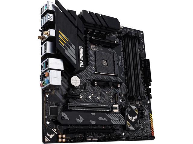 ASUS TUF GAMING B550M-PLUS WIFI II Heavy Gunner Motherboard, 8+2-Phase Power Supply, PCIe 4.0. WiFi 6, Bi-directional AI Noise Cancellation, AURA...