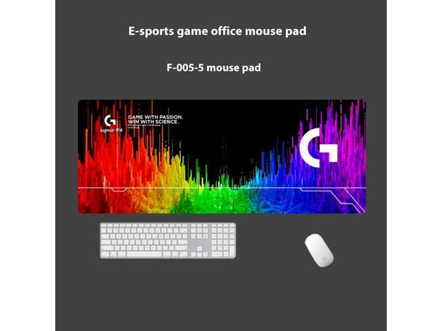 Logitech DESK MAT Large Fine Surface gaming Mouse Pad, 28*12*0.2in, Long Thickened, Non-Slip Rubber Backing, Low Friction, 70cm*30cm*0.3cm, F005-5...