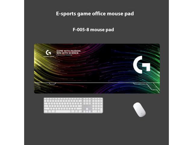 Logitech DESK MAT Large Fine Surface gaming Mouse Pad, 28*12*0.2in, Long Thickened, Non-Slip Rubber Backing, Low Friction, 70cm*30cm*0.3cm, F005-8...