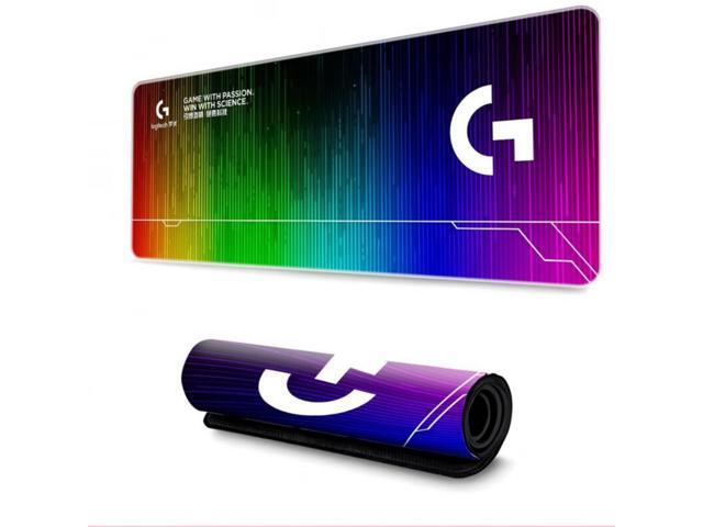 Logitech DESK MAT Large Fine Surface gaming Mouse Pad, 28*12*0.2in, Long Thickened, Non-Slip Rubber Backing, Low Friction, 70cm*30cm*0.3cm, F005-9...