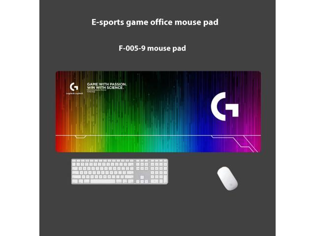 Logitech DESK MAT Large Fine Surface gaming Mouse Pad, 28*12*0.2in, Long Thickened, Non-Slip Rubber Backing, Low Friction, 70cm*30cm*0.3cm, F005-9...