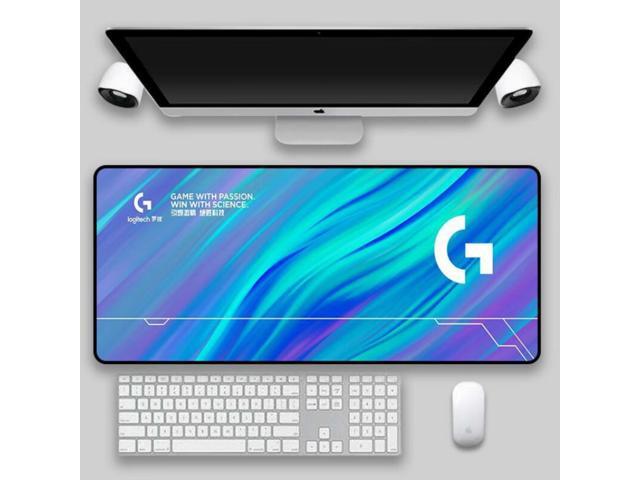 Logitech DESK MAT Large Fine Surface gaming Mouse Pad, 28*12*0.2in, Long Thickened, Non-Slip Rubber Backing, Low Friction, 70cm*30cm*0.3cm, F005-11...