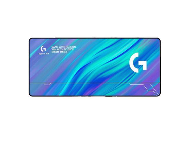Logitech DESK MAT Large Fine Surface gaming Mouse Pad, 28*12*0.2in, Long Thickened, Non-Slip Rubber Backing, Low Friction, 70cm*30cm*0.3cm, F005-11...
