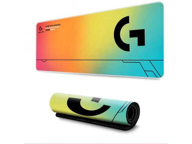Logitech DESK MAT Large Fine Surface gaming Mouse Pad, 28*12*0.2in, Long Thickened, Non-Slip Rubber Backing, Low Friction, 70cm*30cm*0.3cm, F005-12...