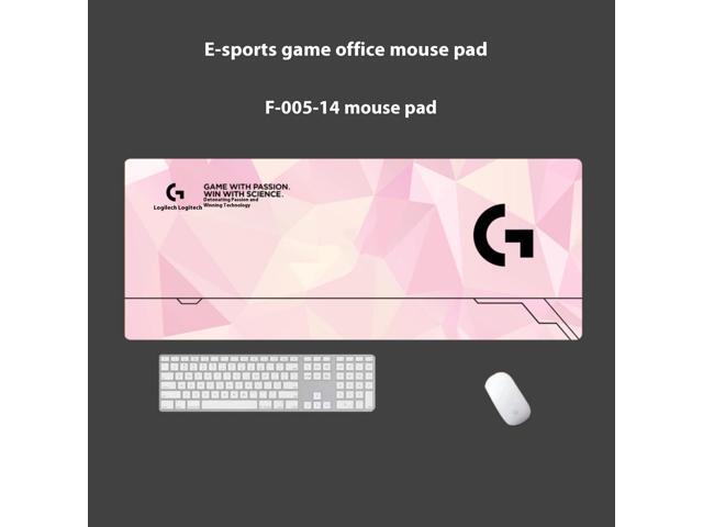 Logitech DESK MAT Large Fine Surface gaming Mouse Pad, 28*12*0.2in, Long Thickened, Non-Slip Rubber Backing, Low Friction, 70cm*30cm*0.3cm, F005-14...