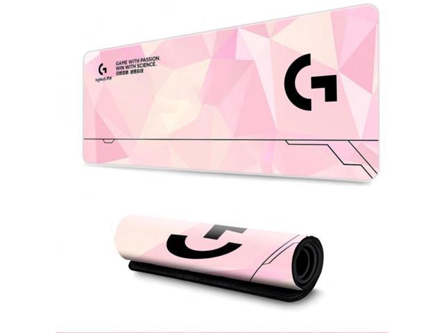 Logitech DESK MAT Large Fine Surface gaming Mouse Pad, 28*12*0.2in, Long Thickened, Non-Slip Rubber Backing, Low Friction, 70cm*30cm*0.3cm, F005-14...
