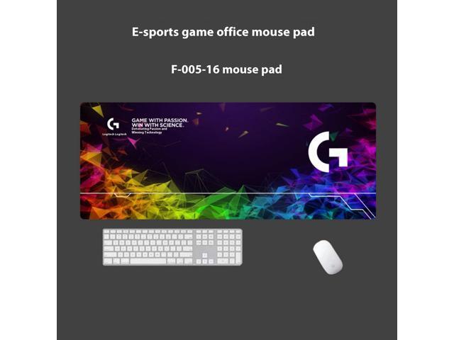 Logitech DESK MAT Large Fine Surface gaming Mouse Pad, 28*12*0.2in, Long Thickened, Non-Slip Rubber Backing, Low Friction, 70cm*30cm*0.3cm, F005-16...