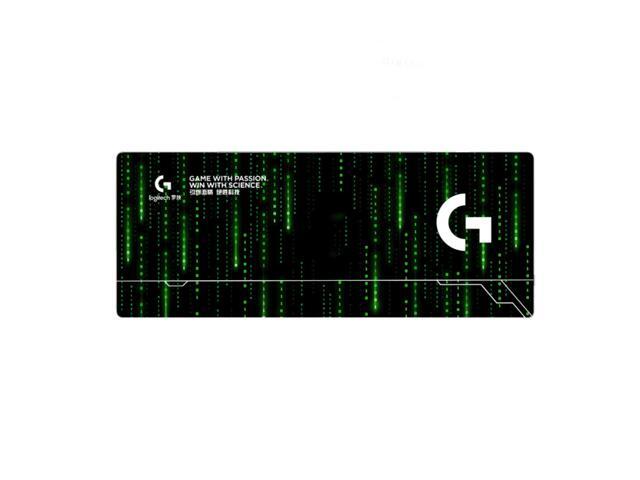 Logitech DESK MAT Large Fine Surface gaming Mouse Pad, 28*12*0.2in, Long Thickened, Non-Slip Rubber Backing, Low Friction, 70cm*30cm*0.3cm, F005-17.