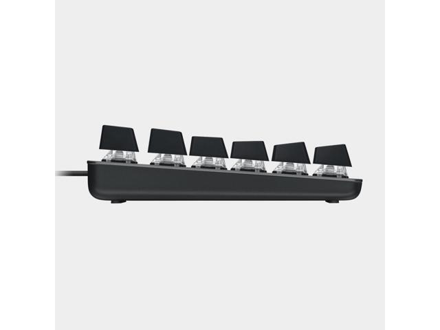Logitech K835 TKL black MECHANICAL Wired Mechanical Gaming Keyboard, Curved Keycaps, 84-Key Compact Design, Aluminum, 12 Dual Function FN...