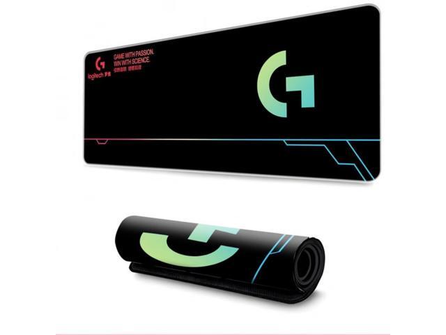 Logitech DESK MAT Large Fine Surface gaming Mouse Pad, 28*12*0.2in, Long Thickened, Non-Slip Rubber Backing, Low Friction,...