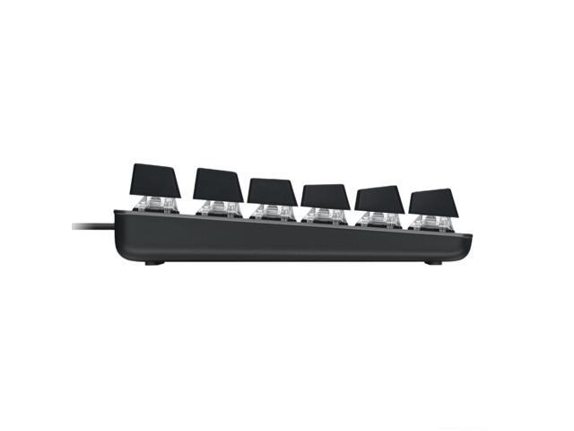 Logitech K835 TKL MECHANICAL Wired Mechanical Gaming Keyboard, Curved Keycaps, 84-Key Compact Design, Aluminum, 12 Dual Function FN Pushbuttons,...