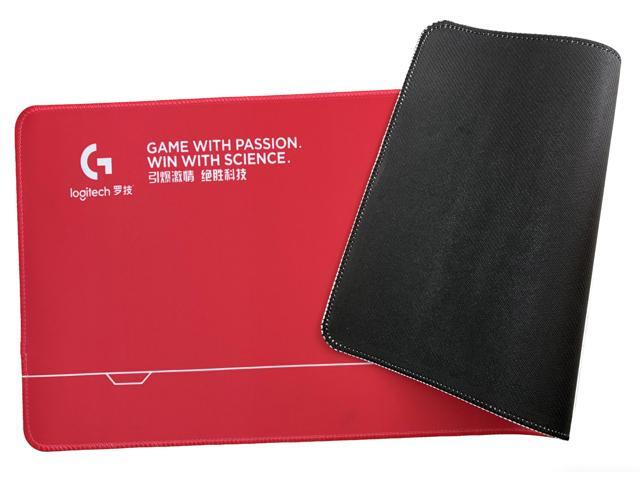 Logitech DESK MAT Large Fine Surface gaming Mouse Pad, 28*12*0.2in, Long Thickened, Non-Slip Rubber Backing, Low Friction, 70cm*30cm*0.3cm, F005-1-red