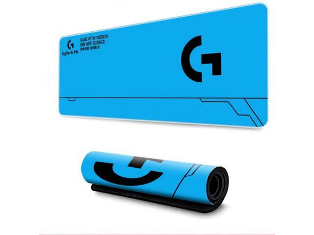 Logitech DESK MAT Large Fine Surface gaming Mouse Pad, 28*12*0.2in, Long Thickened, Non-Slip Rubber Backing, Low Friction, 70cm*30cm*0.3cm, F005-4...