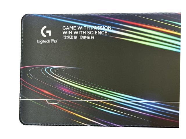 Logitech DESK MAT Large Fine Surface gaming Mouse Pad, 28*12*0.2in, Long Thickened, Non-Slip Rubber Backing, Low Friction, 70cm*30cm*0.3cm, F005-13...