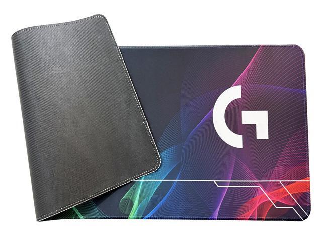 Logitech DESK MAT Large Fine Surface gaming Mouse Pad, 28*12*0.2in, Long Thickened, Non-Slip Rubber Backing, Low Friction, 70cm*30cm*0.3cm, F005-7...