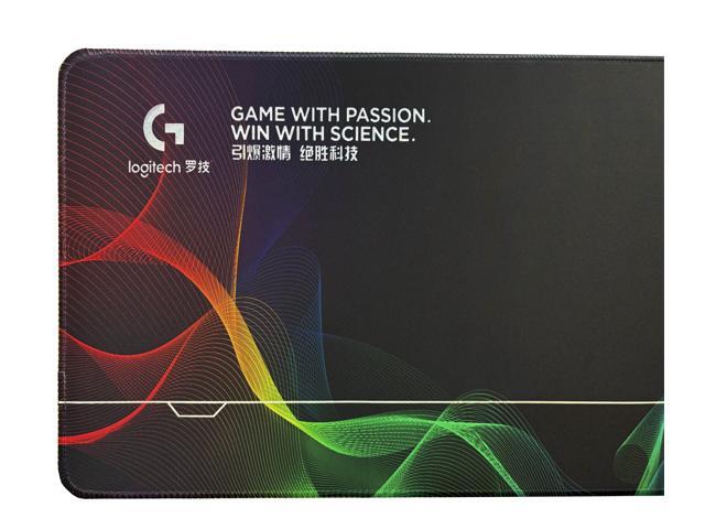 Logitech DESK MAT Large Fine Surface gaming Mouse Pad, 28*12*0.2in, Long Thickened, Non-Slip Rubber Backing, Low Friction, 70cm*30cm*0.3cm, F005-7...