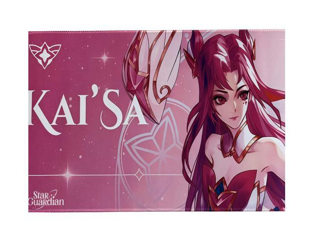 Logitech League of Legends Star Guardian Series DESK MAT Large Fine Surface gaming Mouse Pad, 28*12*0.2in, Long Thickened, Non-Slip Rubber Backing,...