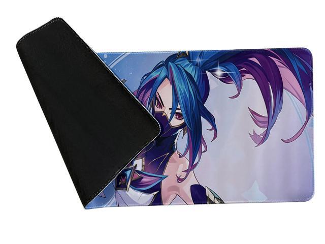 Logitech League of Legends DESK MAT Large Fine Surface gaming Mouse Pad, 28*12*0.2in, Long Thickened, Non-Slip Rubber Backing, Low Friction,...