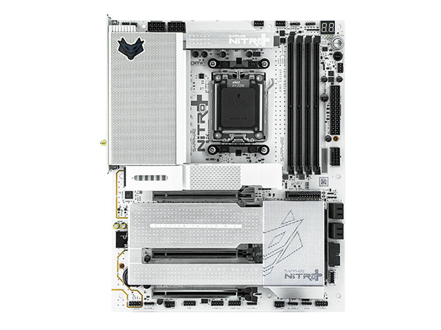 Sapphire Tech NITRO+X870EA PhantomLink Polar Edition Motherboard, Desktop Motherboard, for AMD Ryzen 9000/8000/7000 Series Processors, AMD X870E,...