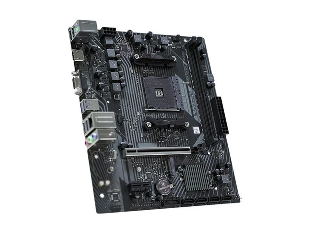 Sapphire Tech Pulse A520M-E Motherboard, Desktop PC Motherboard, for AMD Razor 3000/4000/5000 Series Processors, Wired Networking, AMD A520, AM4,...