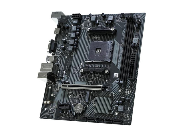 Sapphire Tech Pulse A520M-E Motherboard, Desktop PC Motherboard, for AMD Razor 3000/4000/5000 Series Processors, Wired Networking, AMD A520, AM4,...