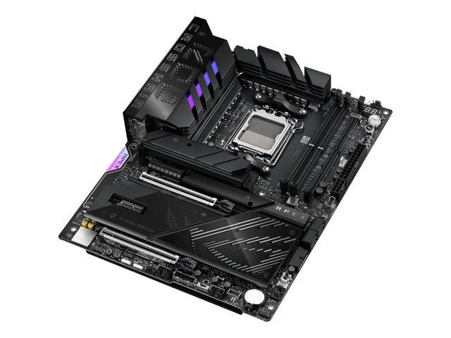 ASUS ROG CROSSHAIR X870E APEX Motherboard & AMD Ryzen 9 9900X3D CPU Combo, AMD AM5 ATX motherboard, 18+2+2 stages, DDR5, ROG Memory Fan, ROG DIMM.2...