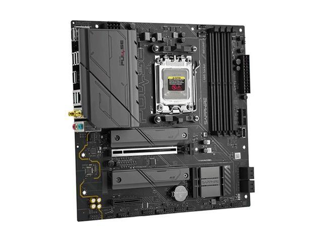 Sapphire Tech PULSE B850MP WIFI Motherboard, Desktop Motherboard, for AMD Razorback 9000/8000/7000 Series Processors, WIFI6+ Bluetooth 5, AMD B850,...