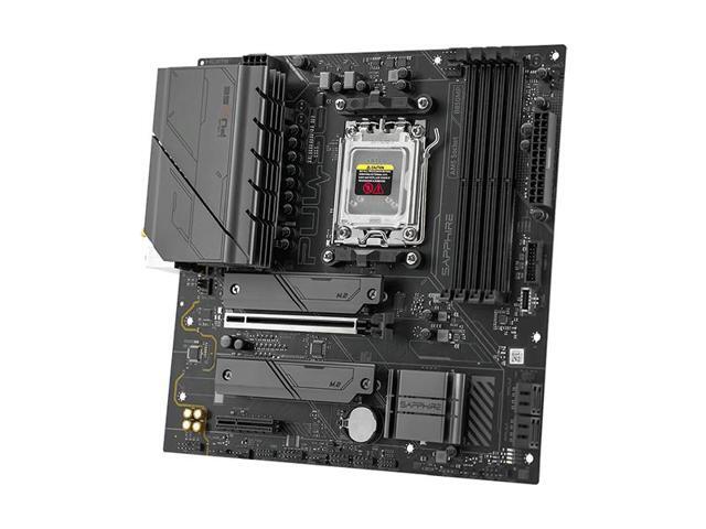 Sapphire Tech PULSE B850MP WIFI Motherboard, Desktop Motherboard, for AMD Razorback 9000/8000/7000 Series Processors, WIFI6+ Bluetooth 5, AMD B850,...