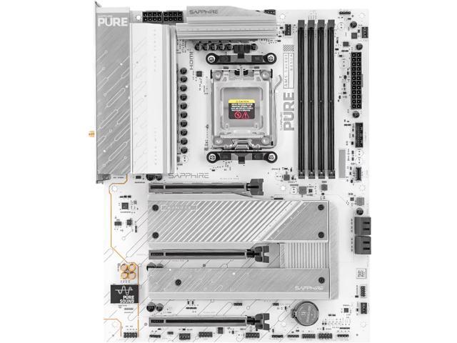 Sapphire Tech PURE B850A WIFI Motherboard, Desktop Motherboard, for AMD Razorback 9000/8000/7000 Series Processors, WIFI6+ Bluetooth 5, AMD, AM5,...