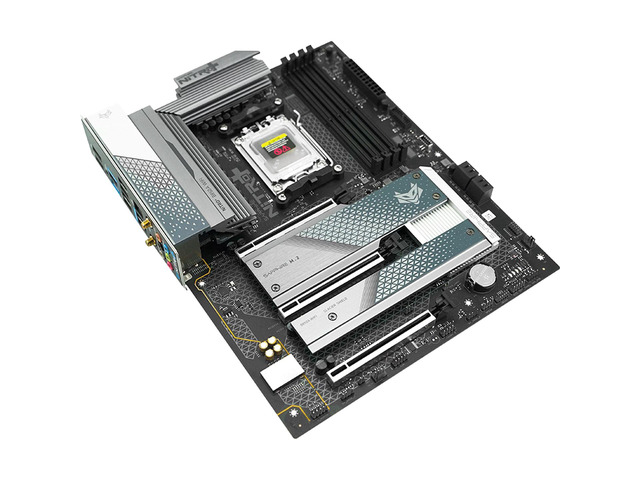 Sapphire Tech NITRO+ B850A WIFI Motherboard, Desktop Motherboard, for AMD Razorback 9000/8000/7000 Series Processors, WIFI6+ Bluetooth 5, AMD, AM5,...