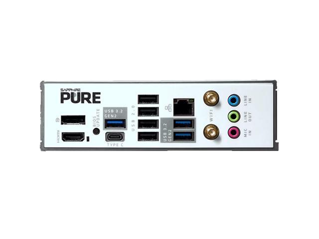 SAPPHIRE Tech PURE B650M WIFI AM5 Motherboard,Desktop Motherboard, DDR5 7600+ OC, PCIe 5.0 M.2, 10+2+1 Phase VRM, Wi-Fi 6 & Bluetooth 5, AMD Ryzen...