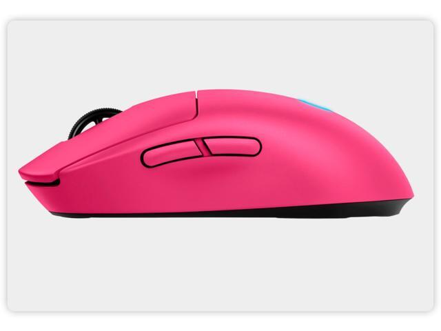 Logitech G PRO 2 LIGHTSPEED Wireless Gaming Mouse, Right- or Left-Handed Mouse with up to 4 Customizable and Switchable Magnetic Side Buttons, 44K...
