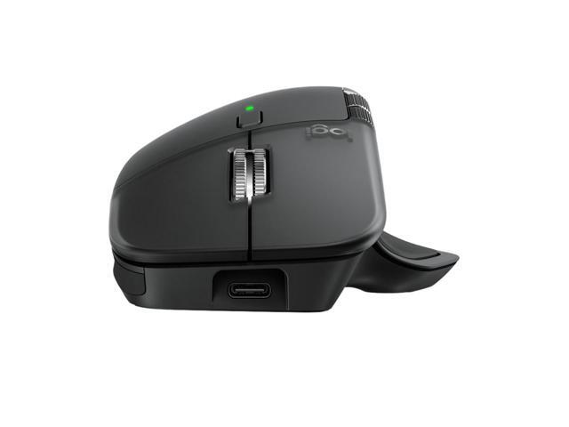 Logitech MX Master 4 Wireless Bluetooth Mouse, with Ultra-fast Scrolling, Ergo, haptic feedback, Customize vibration intensity, Black