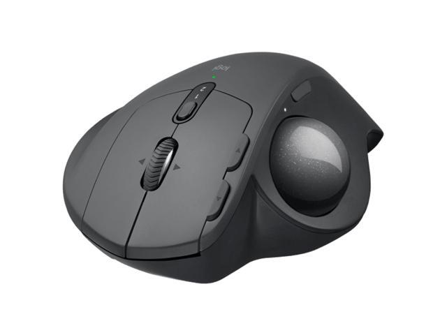 Logitech MX Ergo S Wireless Trackball Mouse, USB-C Rechargeable Wireless Ergonomic, Plus Advanced, With Bluetooth and Encrypted Dongle, 6...
