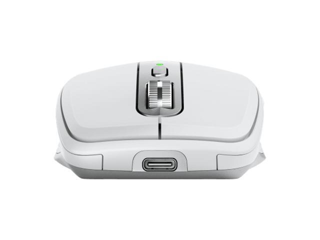Logitech MX Anywhere 3S Compact Wireless Mouse, Fast Scrolling, 8K DPI Any-Surface Tracking, Quiet Clicks, Programmable Buttons, USB C, Bluetooth,...