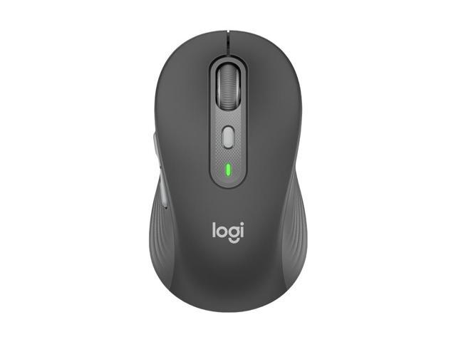 Logitech Signature Plus M750 L Mouse, Optical - Wireless 32.81 ft Bluetooth/Radio Frequency USB 2000 dpi - Scroll Wheel, Small/Medium Hand/Palm...