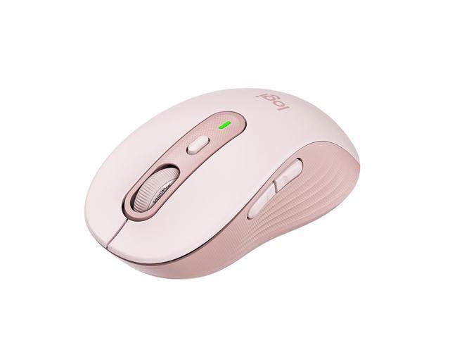 Logitech Signature Plus M750 Mouse, Optical - Wireless 32.81 ft Bluetooth/Radio Frequency USB 2000 dpi - Scroll Wheel, Small/Medium Hand/Palm Size...