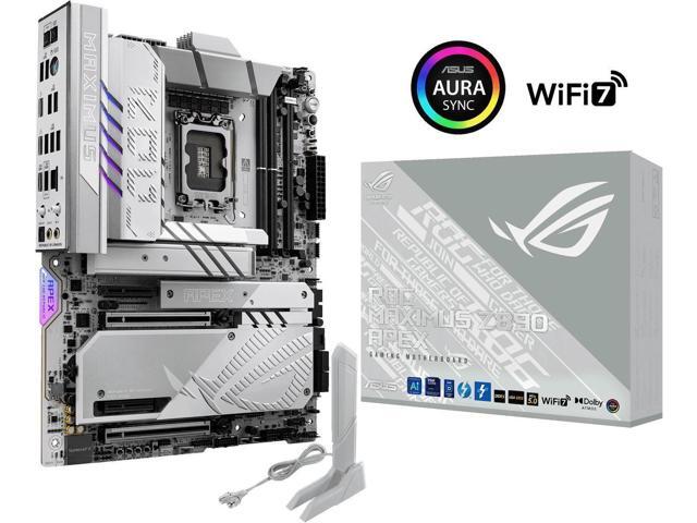 ASUS ROG MAXIMUS Z890 APEX motherboard & intel Ultra 9 285K CPU Combo, Intel Z890 LGA 1851 ATX, 22+2+1+2 stages, DDR5, WiFi 7, 5G LAN, 3x PCIe...
