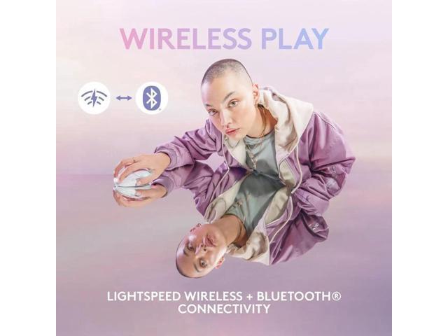 Logitech G705 Wireless Gaming Mouse, Customizable LIGHTSYNC RGB Lighting, Lightspeed Wireless, Bluetooth Connectivity, Lightweight, PC/Mac/Laptop...